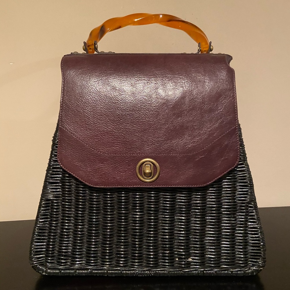 HOBO International Bag in Wicker Finished Tote